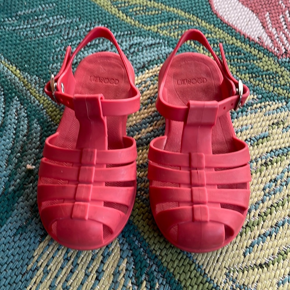 Liewood Bre Sandals- Apple red, size 27 (US 10)
